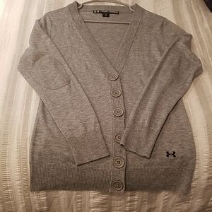 Gray Under Armour sweater